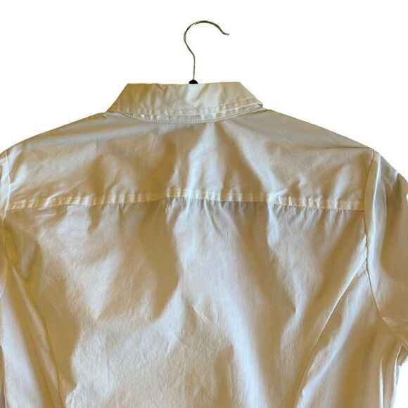 NWOT ASOS White Bodysuit Shirt - Picture 9 of 9